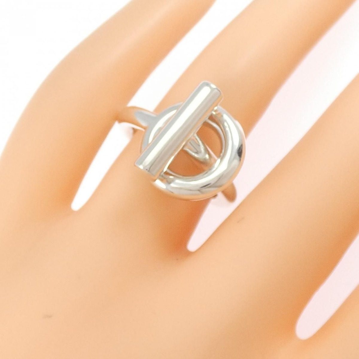 Hermes Echappee Ring Silver — view 6