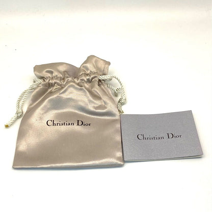 Dior Earrings Silver Logo Formal — view 9