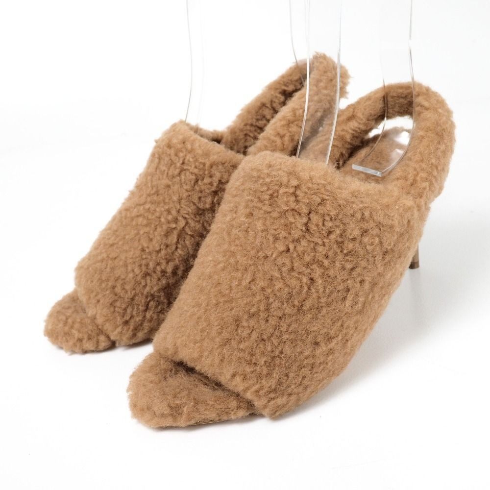 Max Mara Teddy Sandals 36.5 Shoes