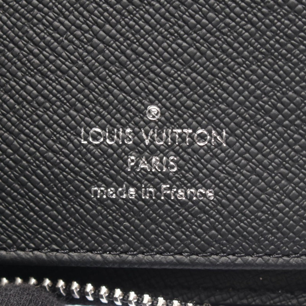 Louis Vuitton Round Wallet Zippy Vertical Noir Black Leather — view 4
