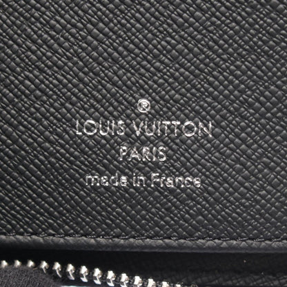 Louis Vuitton Round Wallet Zippy Vertical Noir Black Leather — view 4