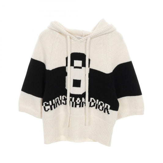Dior Knit Top Short Sleeve Wool Cashmere