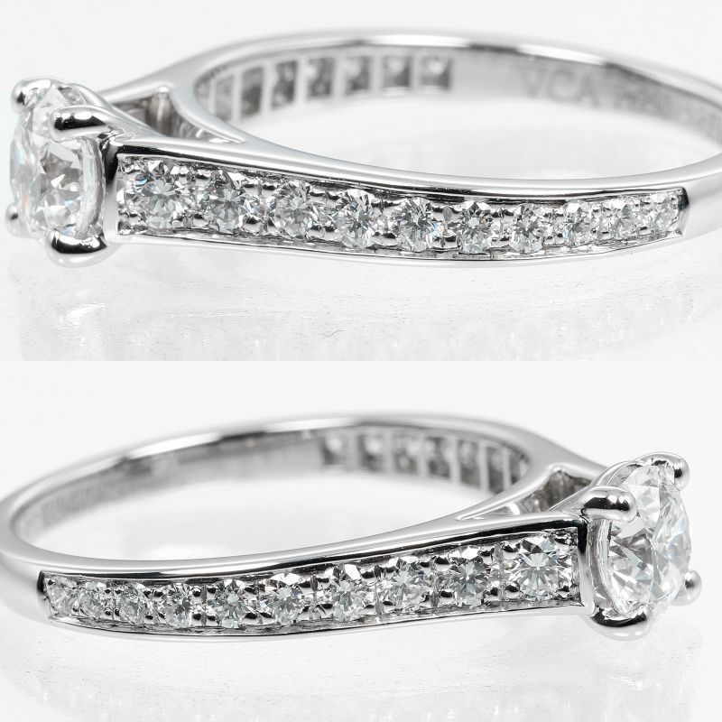 [van Cleef & Arpels] Van Cleef & Arpels Romance Solitaire 0.41ct Vvs1/d/3ex