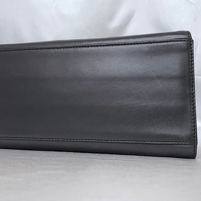Loewe 2way Bag Black Anagram Excellent Condition Napa Leather Preowned