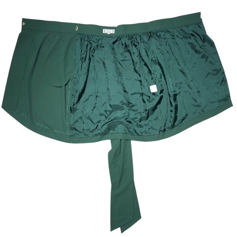 Yves Saint Laurent 90's Ribbon Skirt M Green