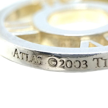Tiffany & Co Tiffany & Co Atlas Necklace Sv925 39g Silver Medallion Circle 2003