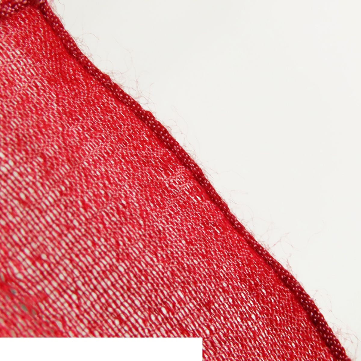 Hermes Shawl Pink Red Cashmere Silk Logo Scarf — view 6