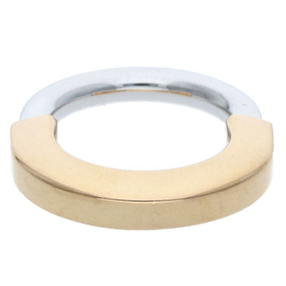 Tiffany & Co Tiffany & Co Lock 18K Yellow Goldwg Diamond Ring Ladies #9