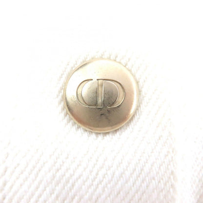Dior Cotton Leather with Logo Patch Sleeveless Dress — view 6