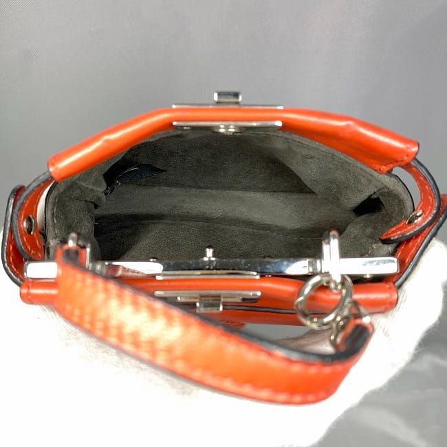 Fendi 2way Bag Micro Peekaboo F21342 Red