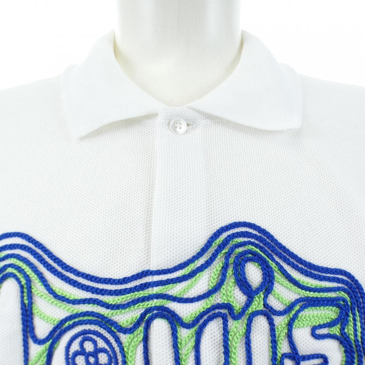 Louis Vuitton Polo Shirt White 5 Translucency — view 6