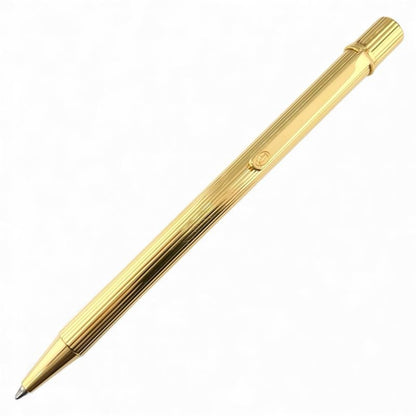 Cartier Must de Cartier Striped Pattern Twist Ballpoint Pen Case