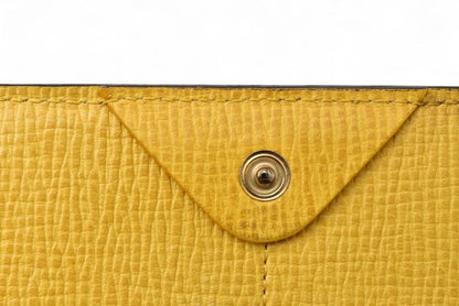 Fendi Wallet Fendi Long Wallet 8m0000 Zucca Pattern Brown Yellow