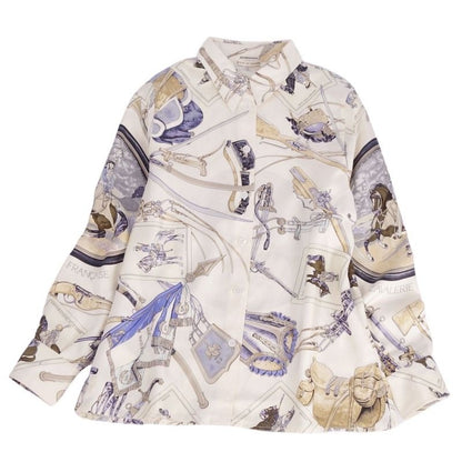 Hermes Shirt Margiela Period Blouse Long Sleeve Si