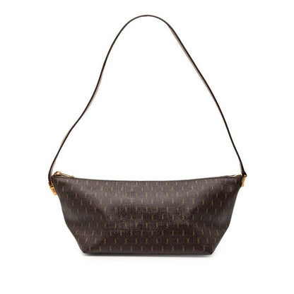 Saint Laurent Monogram Brown Leather