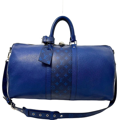 Louis Vuitton Taigarama Keepall Bandouliere 50 Boston Bag