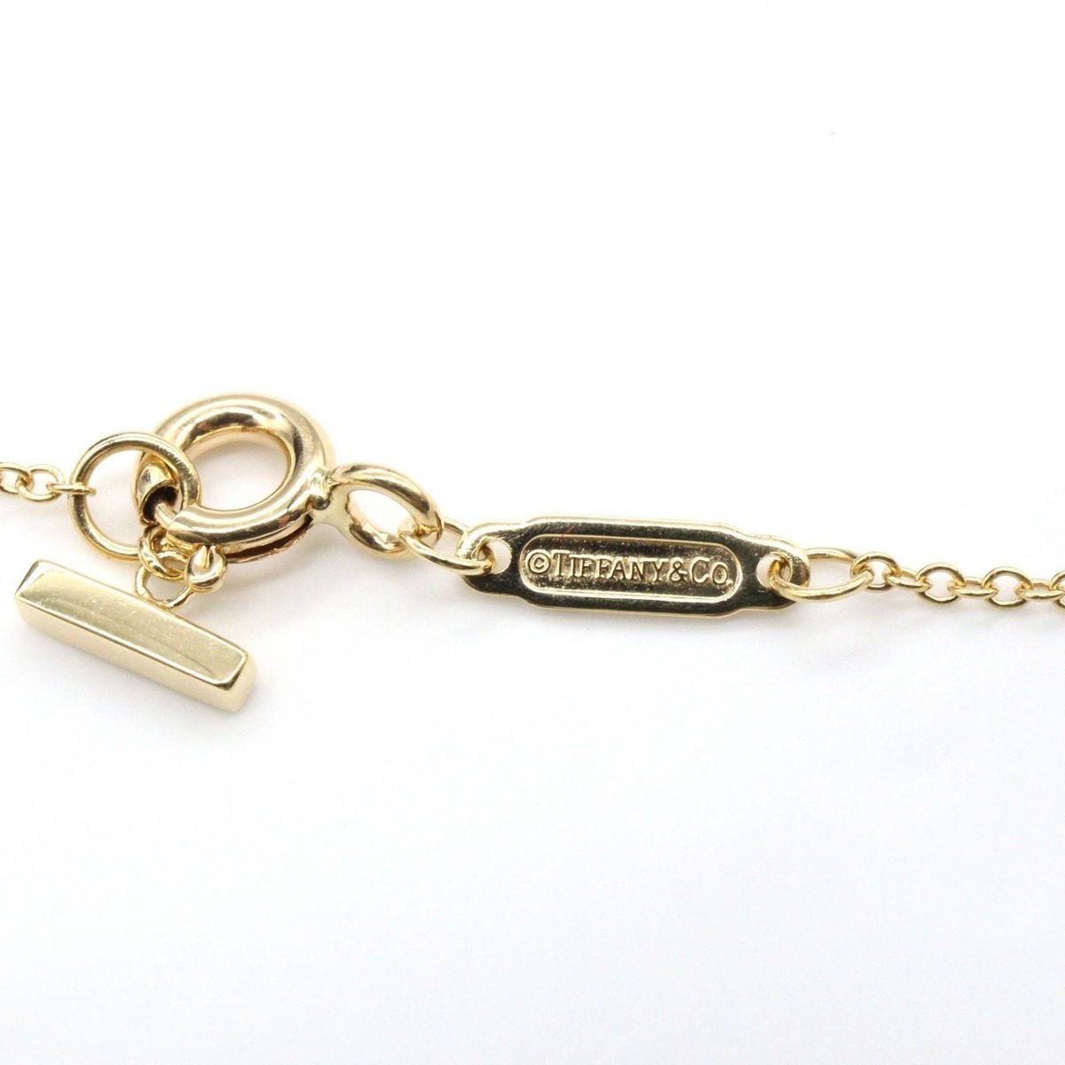 Tiffany & Co Necklace T Smile Large 40.5 45.5 cm 18k — view 3