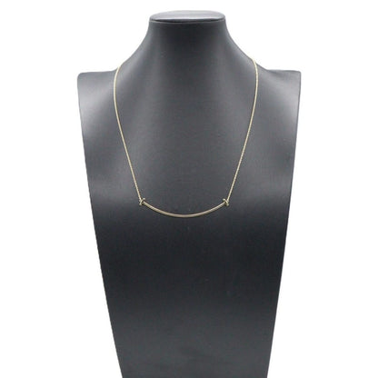 Tiffany & Co Necklace T Smile Large 40.5 45.5 cm 18k — view 5