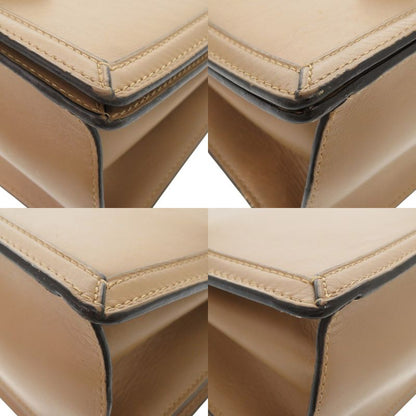 Loewe Barcelona Leather Beige Shoulder Bag 0242 Loewe