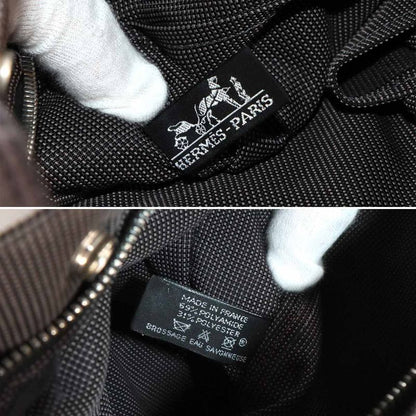 Hermes Her Line Sac Ad PM Backpack Sac Backpack Canvas Gray Her Line Ad PM