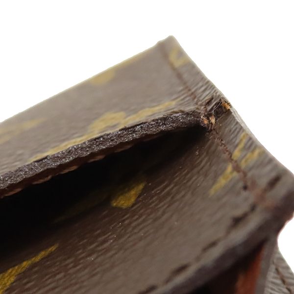 Louis Vuitton Cigarette Case Etui Cigarette Monogram Canvas Monogram Brown