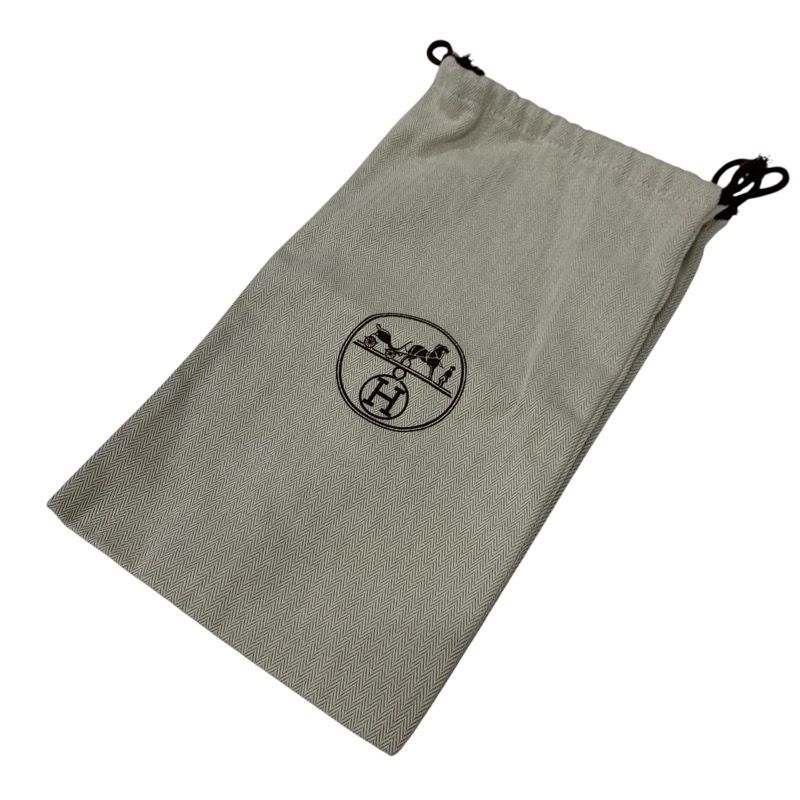 Hermes Brisbane Sandals Shoes Leather Brown Chaine D'ancre Wedge Sole Strap