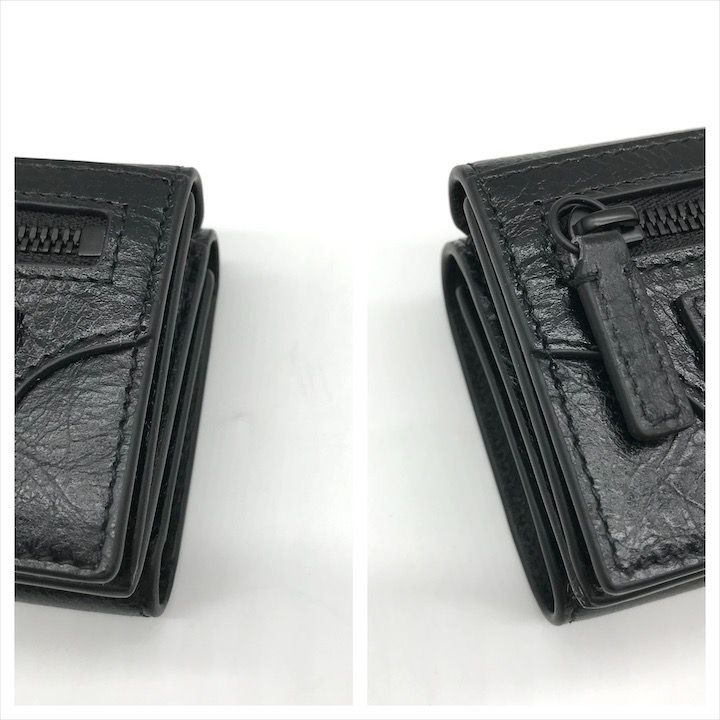 Balenciaga le City Mini Wallet Black Not Released in Japan