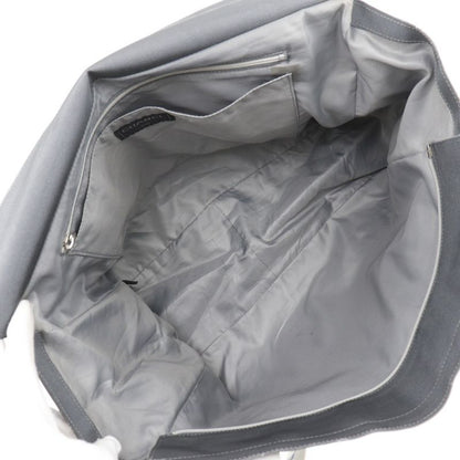 Chanel Logo Sport Line Nylon Gray Ladies Tote Bag