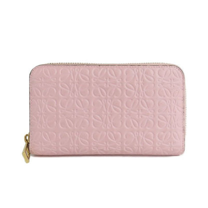 Loewe Medium Zip Around Wallet 107.55 P31 Anagram Pink Calfskin
