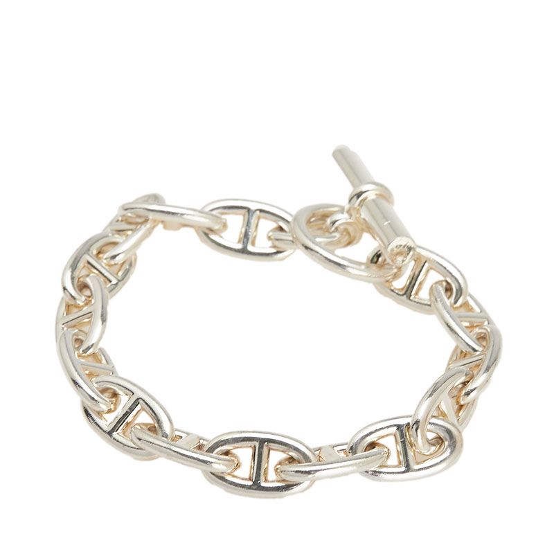 Hermes Chaîne D'angkle GM 15 Frames Sv925 Silver Men's Hermes