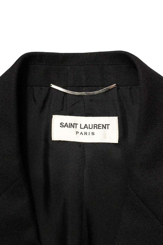 Saint Laurent Paris 482475 Y221w 1B Tailored Jacket Men's 46