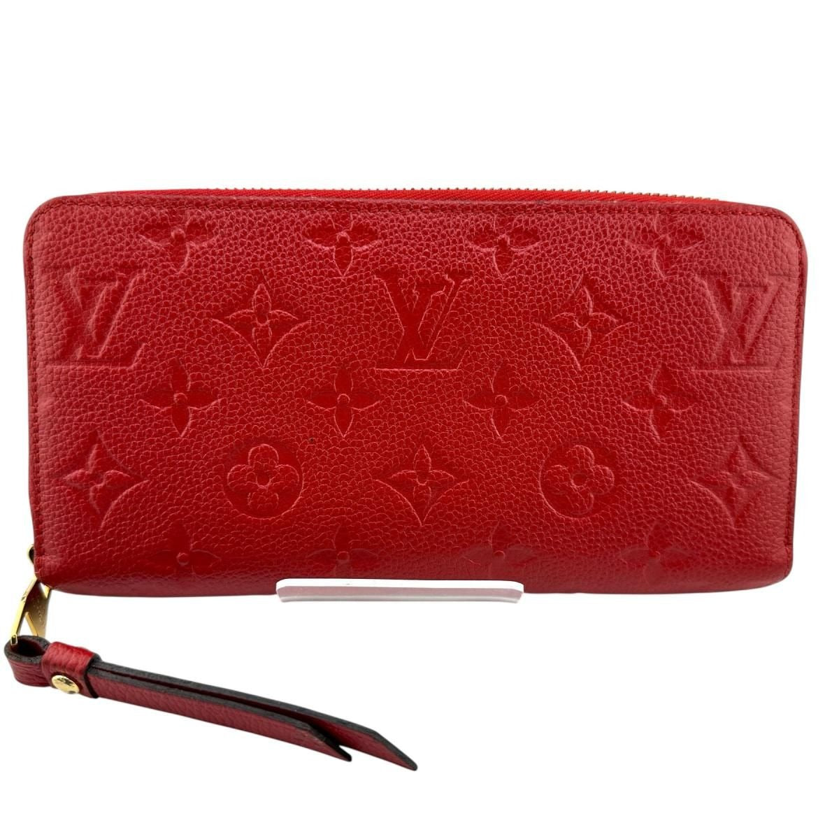 Louis Vuitton Monogram Empreinte Round Zipper Zippy Wallet Long