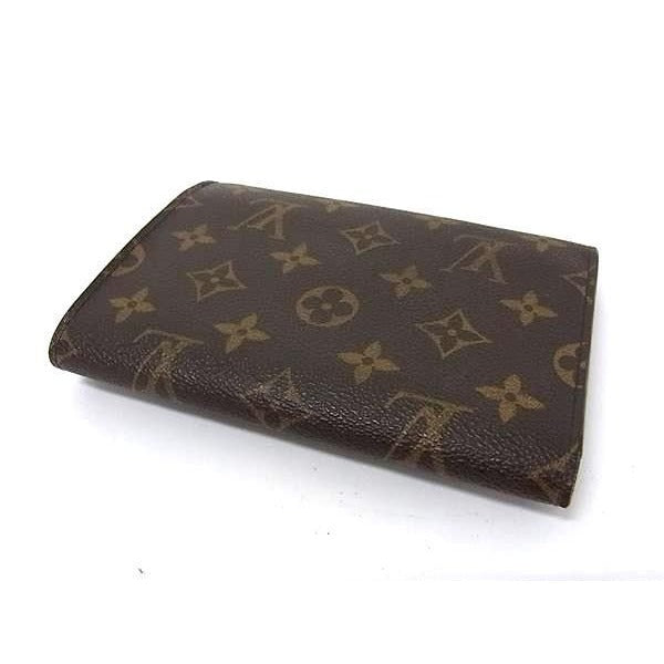 Louis Vuitton Trifold Wallet Monogram Porte-tresor Etui Papier Brown — view 3