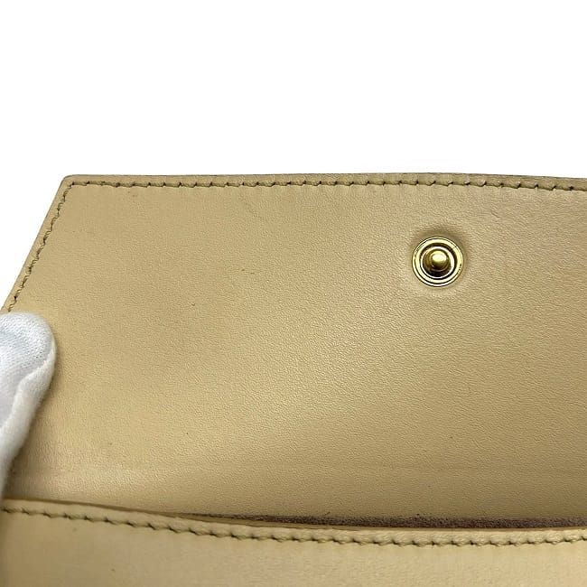 Celine Pouch Beige Excellent Condition Small Bag Leather Preowned Celine Hook