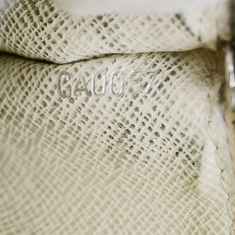 Louis Vuitton Wallet Epi Fold Long Wallet Round Zipper Wallet Black White