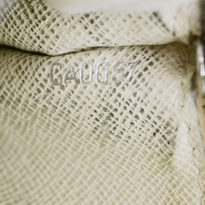 Louis Vuitton Wallet Epi Fold Long Wallet Round Zipper Wallet Black White