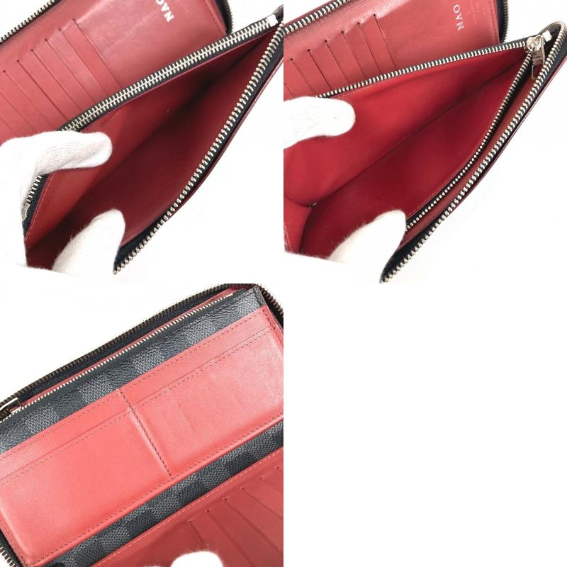 Louis Vuitton Long Wallet Zippy Wallet Vertical N63304 Damier Graphite Canvas