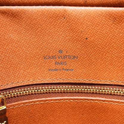 Louis Vuitton Briefcase Monogram Porte Documents Voyage M40226 Brown Men's