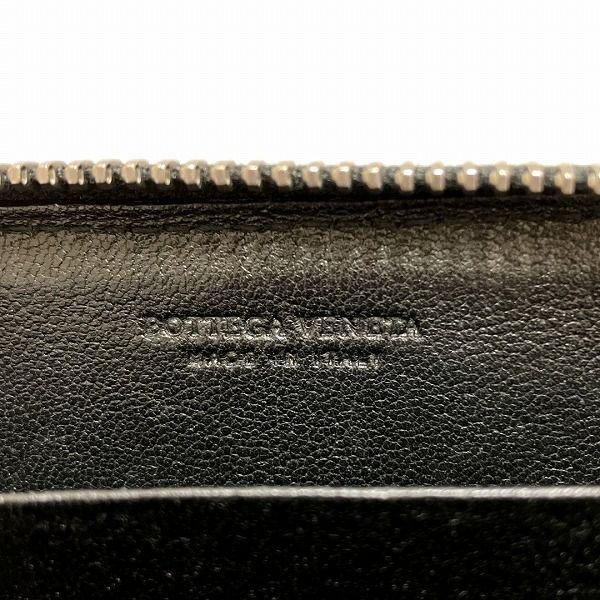 Bottega Veneta Intrecciato Black Coin Case Unisex