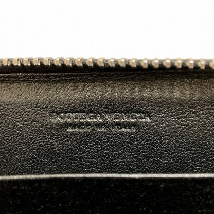 Bottega Veneta Intrecciato Black Coin Case Unisex