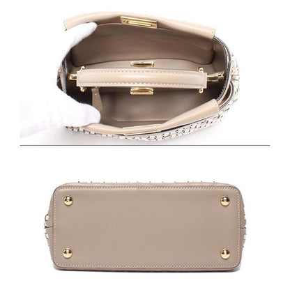 Fendi 2-Way Handbag Shoulder Crossbody Peekaboo Mini 8 Bn244 — view 3