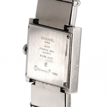 Chanel Mademoiselle D SS Quartz Bracelet — view 5