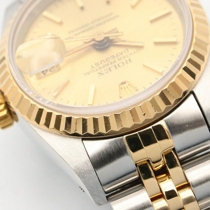 Rolex Datejust Number CH BA 18k Stainless Steel Watch — view 12