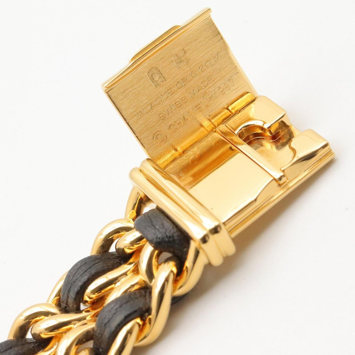 Chanel Watch Premiere M Black Leather — view 12