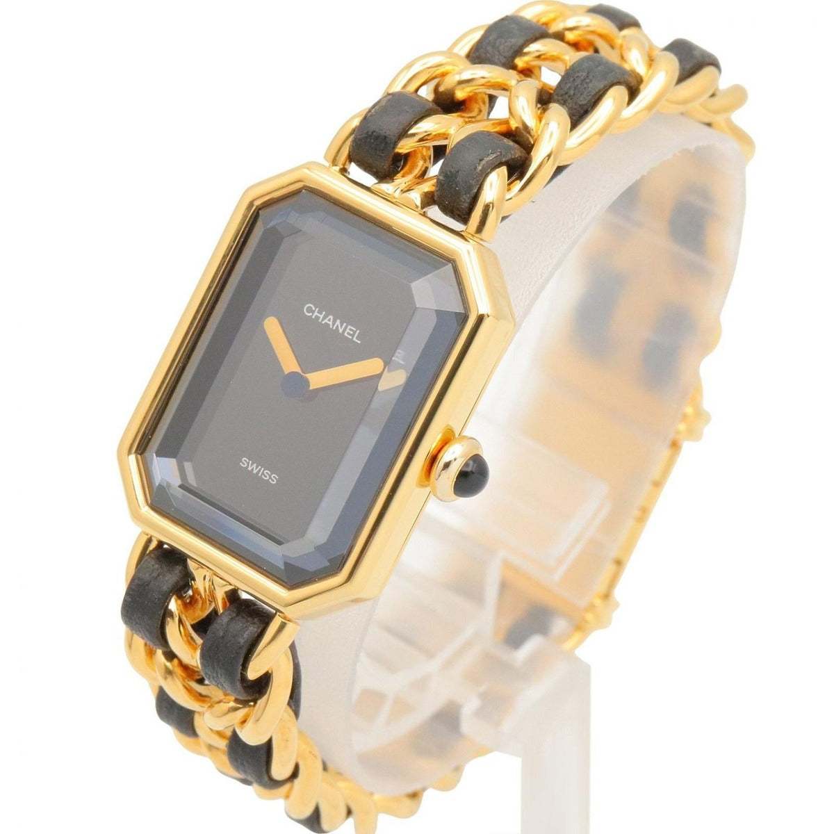 Chanel Watch Premiere M Black Leather — view 2