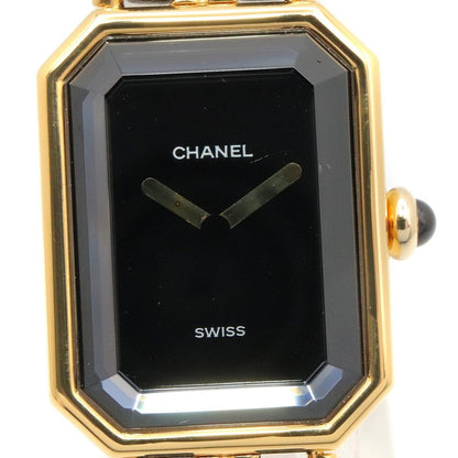 Chanel Watch Premiere M Black Leather — view 3