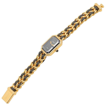 Chanel Watch Premiere M Black Leather — view 4