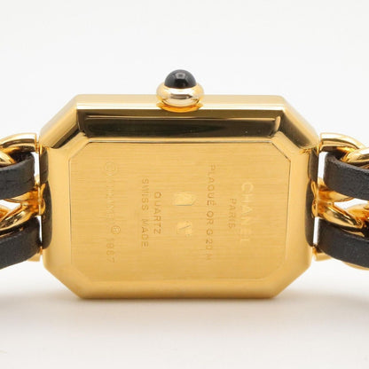 Chanel Watch Premiere M Black Leather — view 6