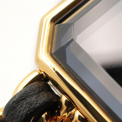 Chanel Watch Premiere M Black Leather — view 9