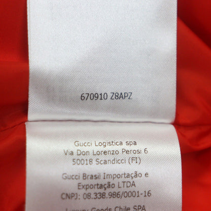 Gucci the North Face GG Pattern Logo Embroidery Gilet Down Vest Green — view 10